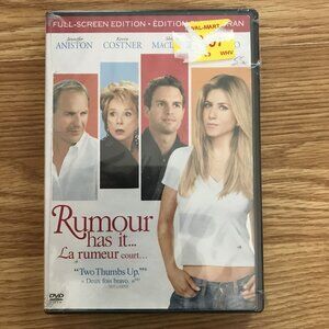 Rumour Has It Full-Screen Edition DVD  Jennifer Aniston Kevin Costner